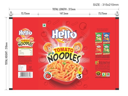 टेस्टी टोमैटो नूडल्स फ्रायम्स