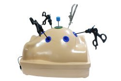Addler Laparoscopic Endo Trainer Virtual Training Box And Instrument With In-out Zooming Knob 360 Cover