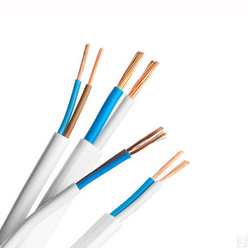 Copper Twin Flat Cable - Color: White