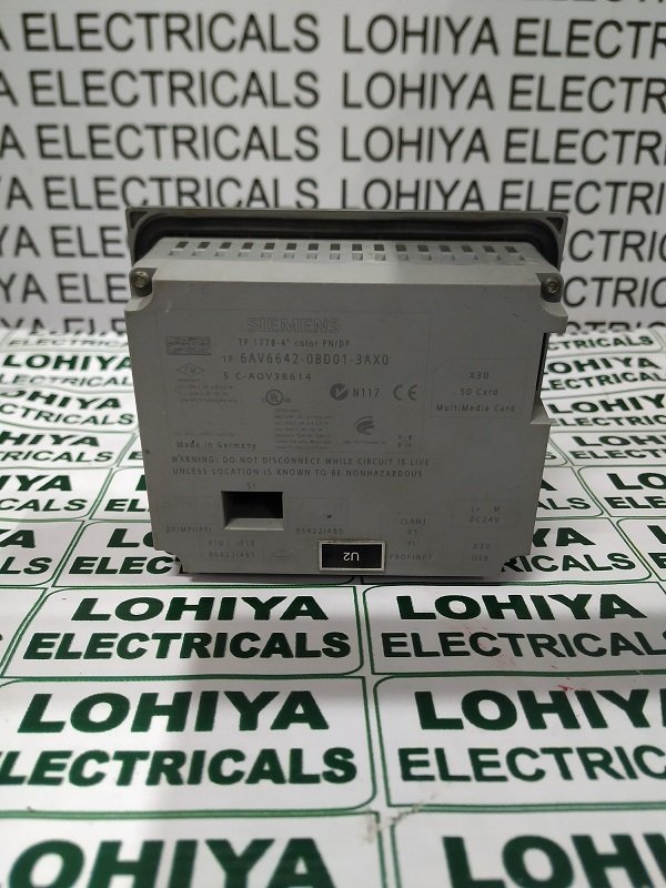 Siemens 6av6642-0bd01-3ax0 Tp177b 4"