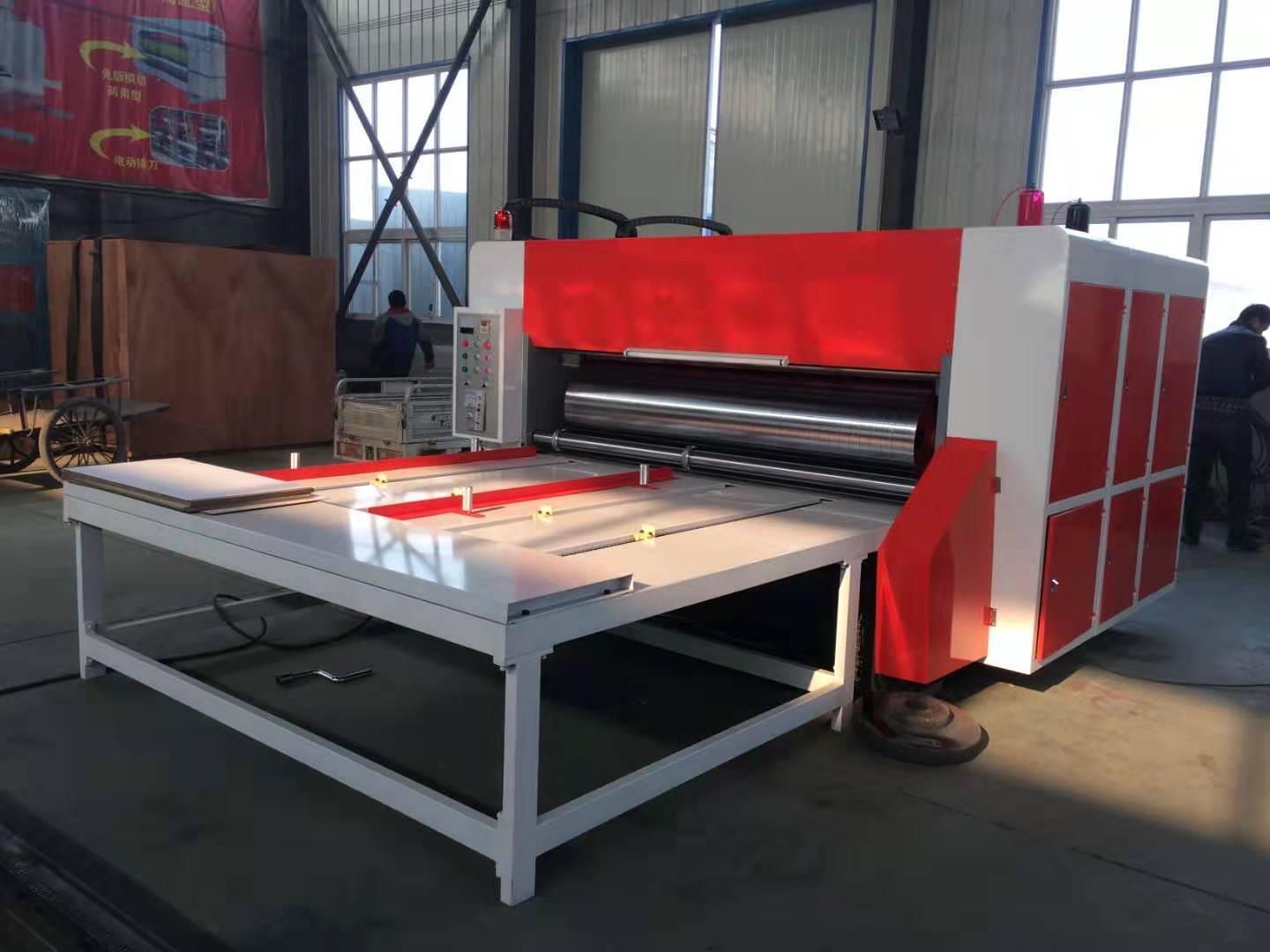 Double Color Printer Slotter Machine Feeding Size: 1400x2500