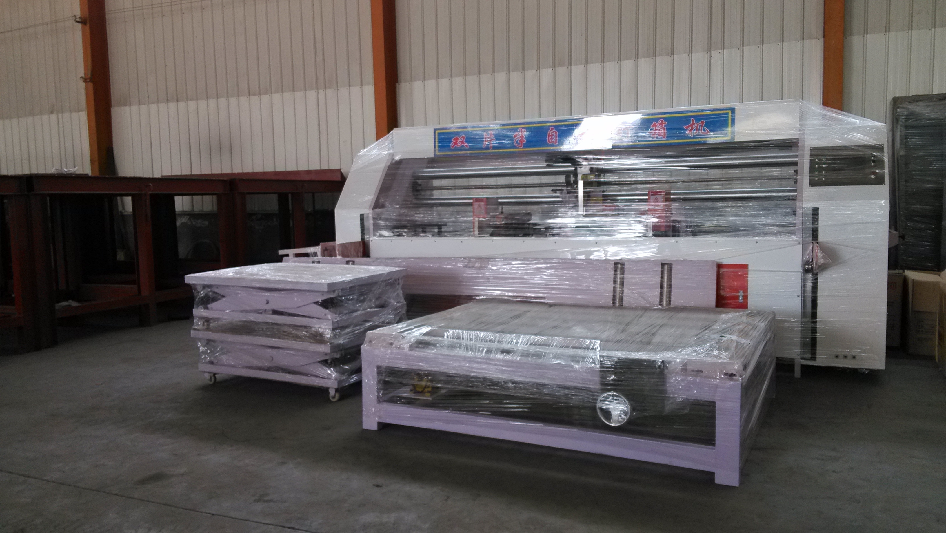 Double Color Printer Slotter Machine Feeding Size: 1400x2500