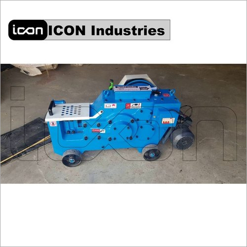 Gq40 Automatic Bar Cutting Machine - Color: Blue