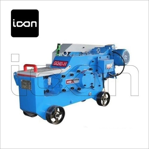 Gq40 Automatic Bar Cutting Machine - Color: Blue