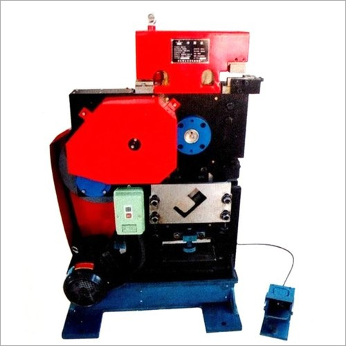 Square Bar Cutting Machine - Color: Red