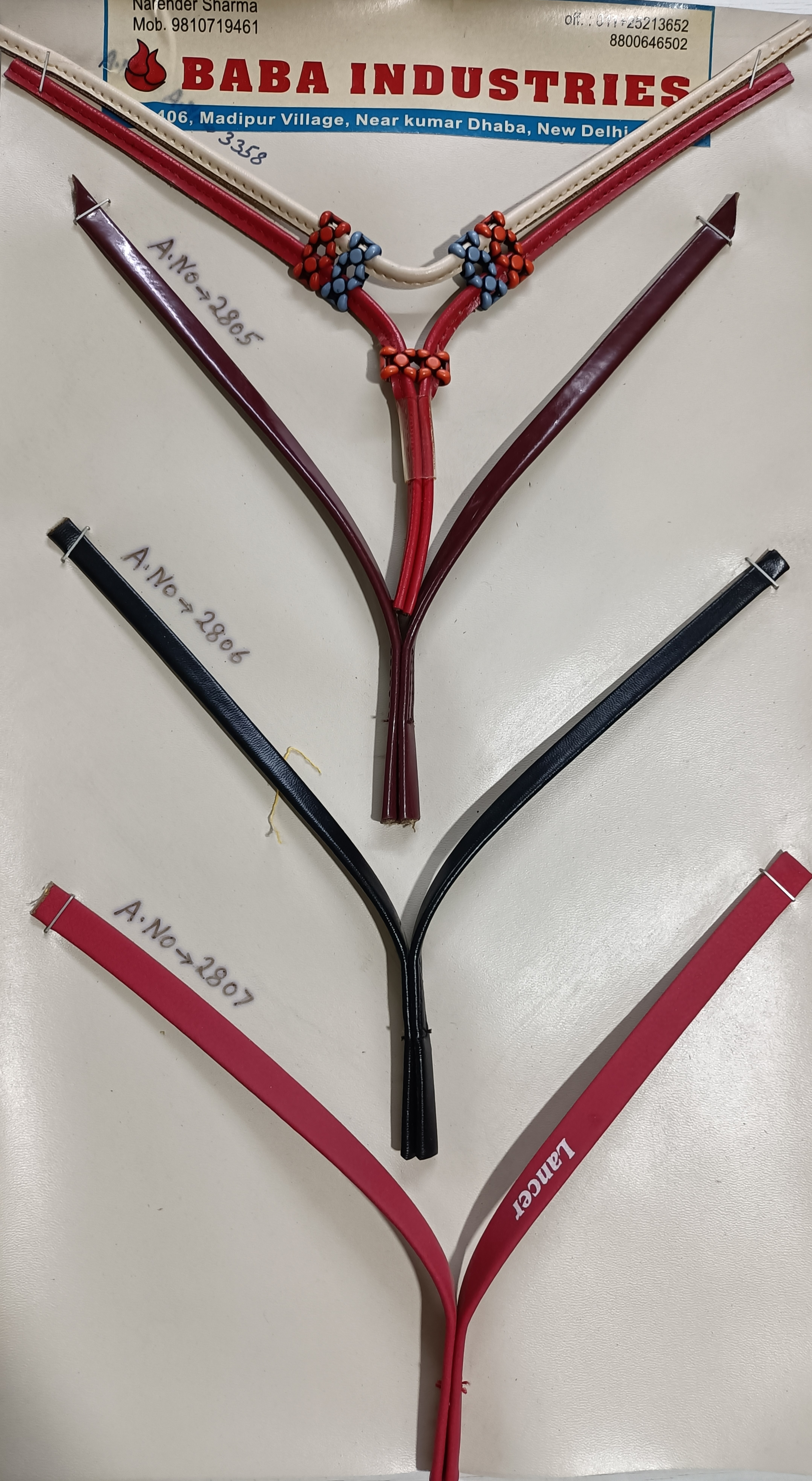 Ladies Footwear Upper Straps V Shape - Pvc Material, 10-12 Mm V Shape Design, Available In Various Colors For Stylish Comfort