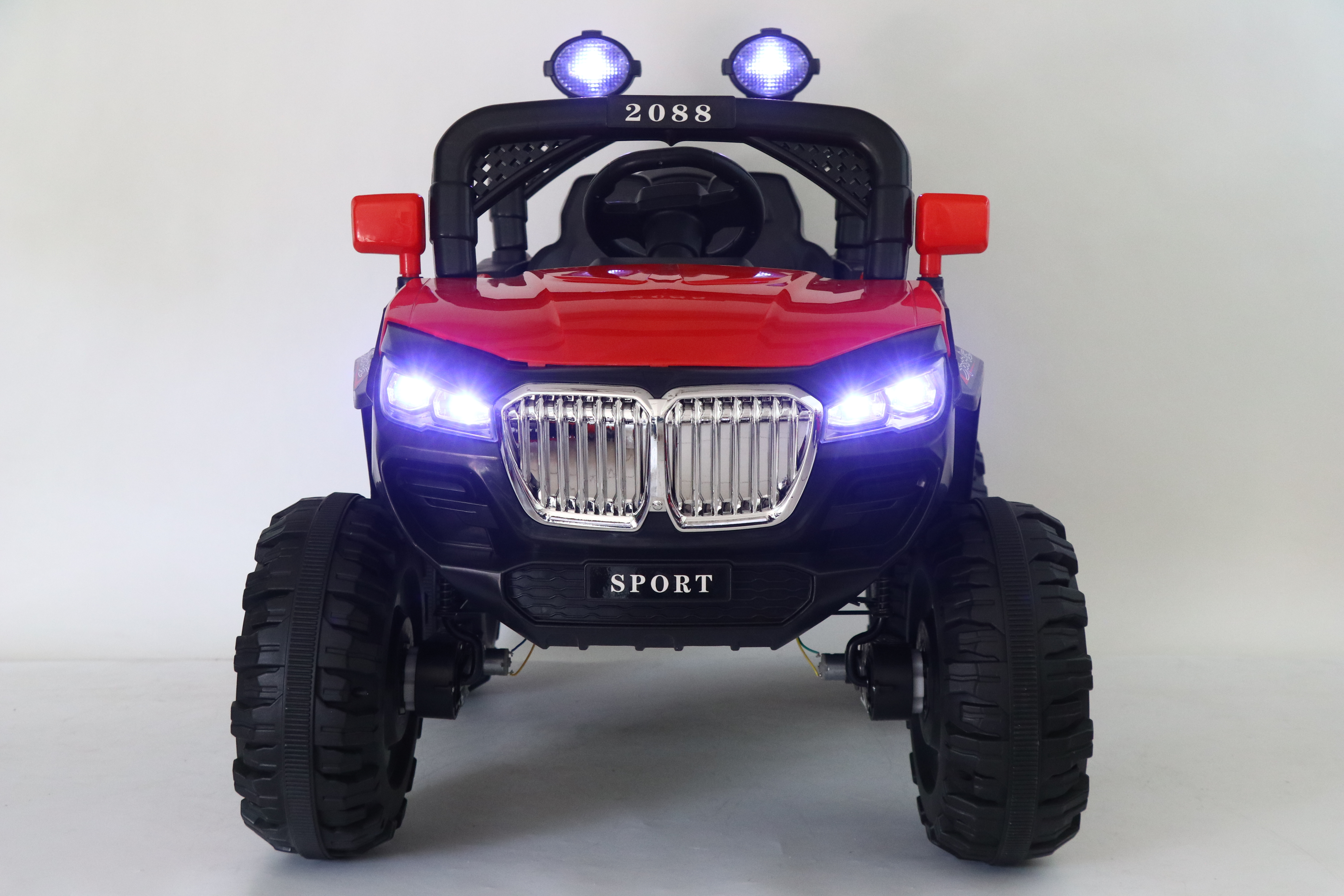 Kid Electric Car Bmw Off-road 2088 - Color: Red