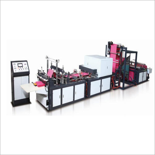 Non-Woven Box Bag Making Machine - 9500x1900x2100mm Dimensions, Fully Automatic Operation, 200-600mm Bag Length, 13kW Power