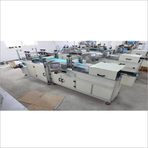Bouffant Cap Making Machine - Stainless Steel, L3350xW1200xH840 mm | 120 Caps/Min, 600 Kg, 4.2 kW Power, Advanced Components