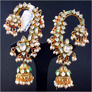 Imitation Kundan Earrings