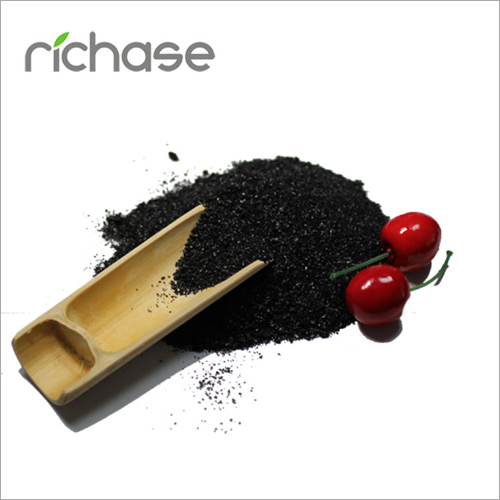 Potassium Humate Shiny Flakes - 60% Purity, Water Soluble Black Fertilizer Flakes for Industrial Applications