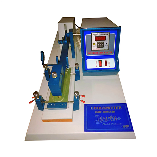 Mild Steel (Outer Body) And Stainless Steel (Inner Body) Motorised Crockmeter