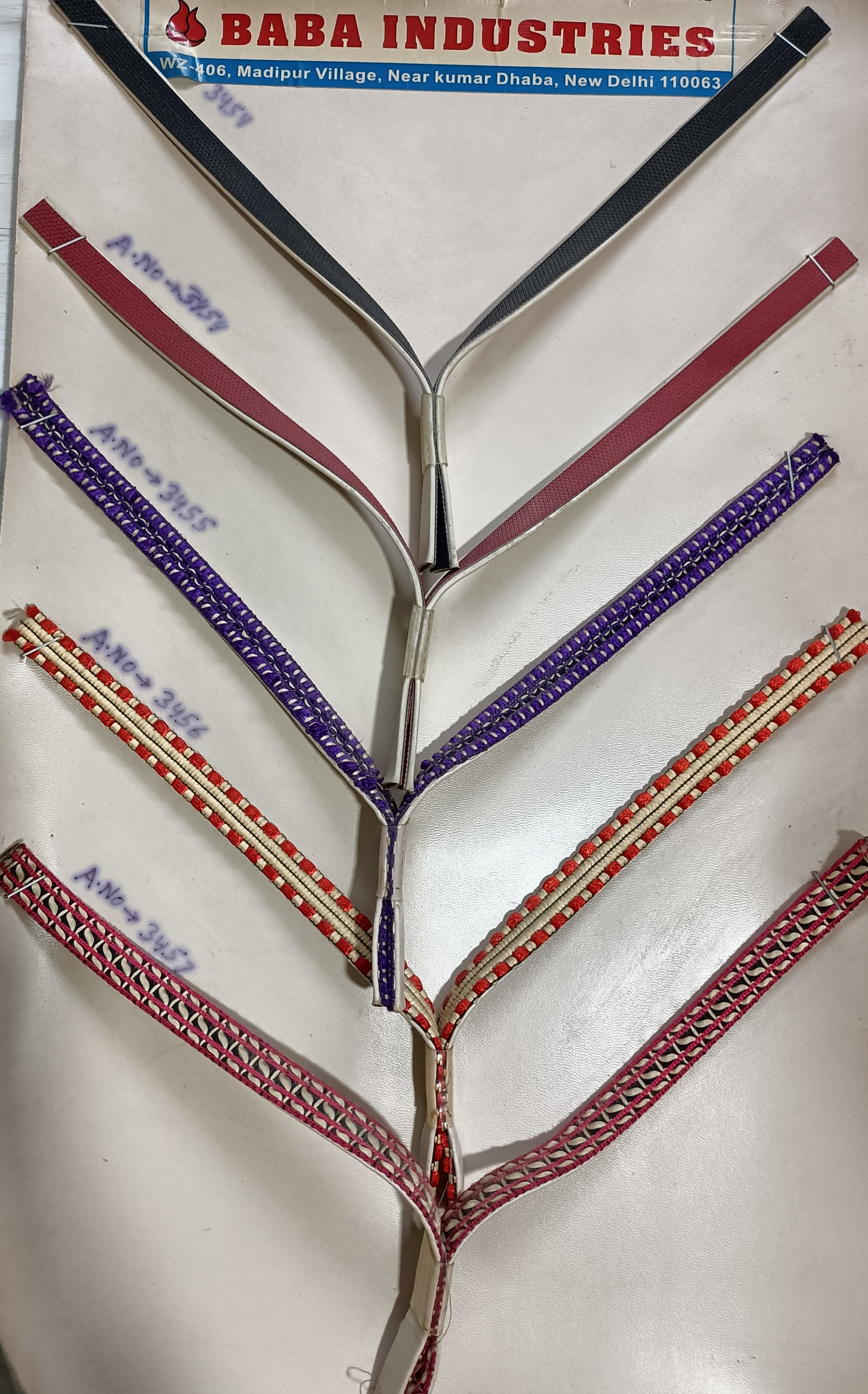 Ladies Footwear With V Shape Straps - Pvc Material, 10-12 Mm Width, Available In Multiple Colors, Stylish And Trendy Design