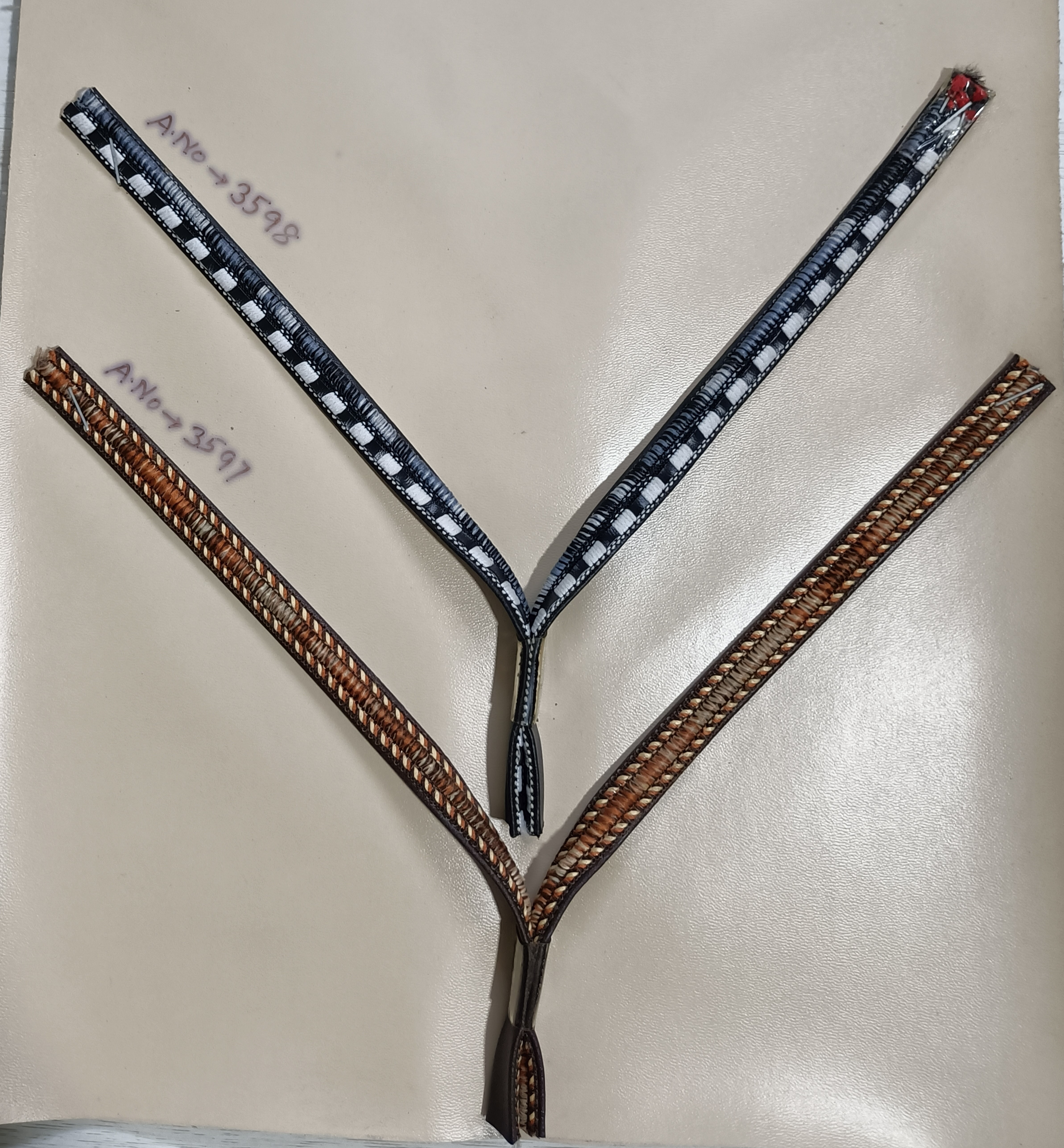 Ladies Footwear Upper Straps V Shape - Pvc Material, 10-12 Mm V-shaped Straps Design, Available In Various Colors For Stylish Comfort
