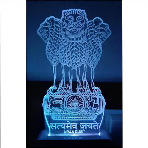 Satyamev Jayate 3d Illusion Night Lamp Power Source: Electric