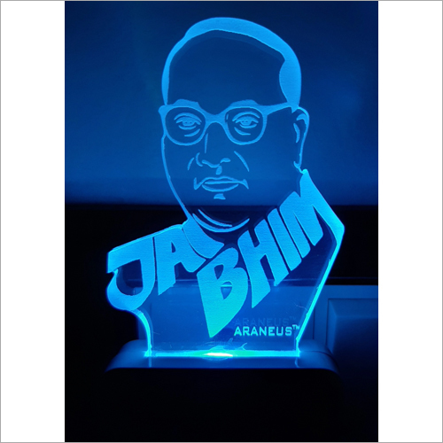 3D Stylish Night Lamp - Acrylic Material, Different Sizes Available | Modern Style, Electric Power Source