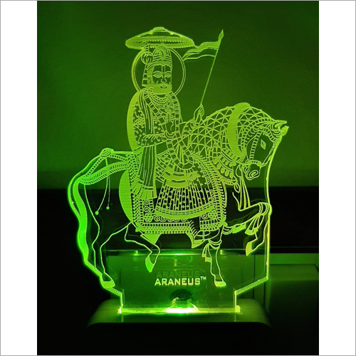 Mahranapartap Night Lamp - Electric Power Source, Various Sizes Available | Unique Maharanapartap Shape for Elegant Lighting