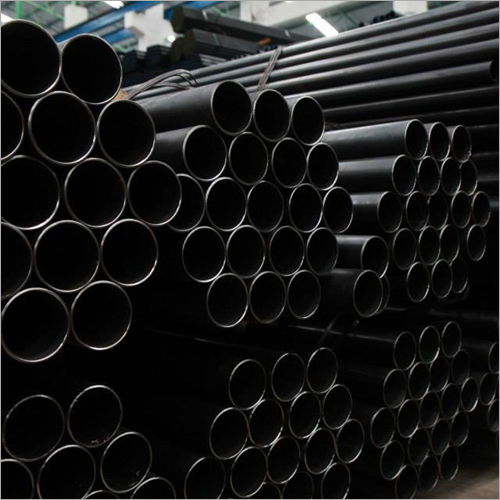 M.S Black Round Pipes
