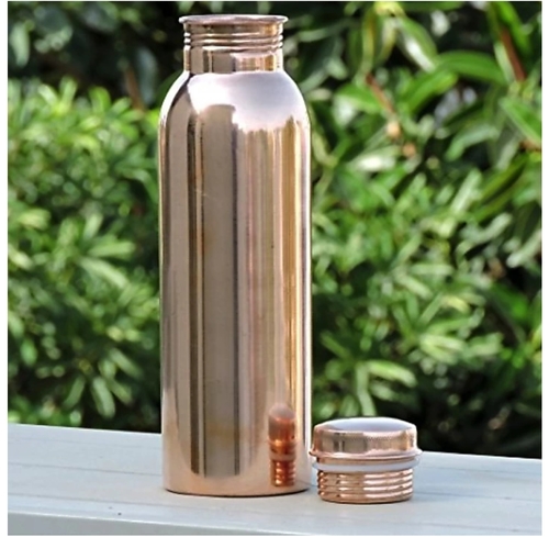 Metal Copper Water Bottle 1 Liter