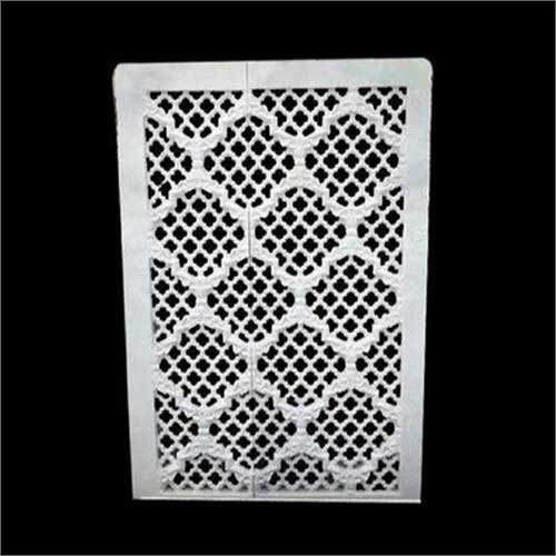 व्हाइट सीएनसी वर्क जीआरसी जली