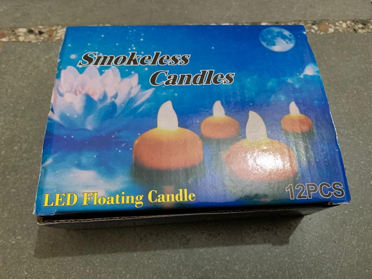 Water Sensor Led Diya - Water-resistant, Eco-friendly Design | Easy To Clean, Non-toxic, Wind-proof, Smoke-free, Energy-saving