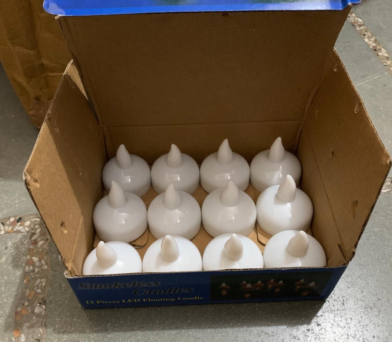 Water Sensor Led Diya - Water-resistant, Eco-friendly Design | Easy To Clean, Non-toxic, Wind-proof, Smoke-free, Energy-saving