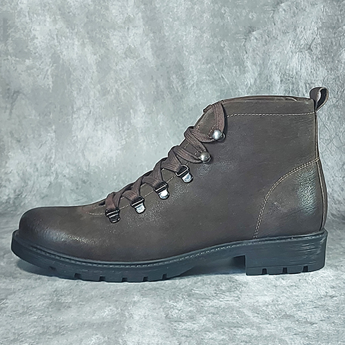 Brown Lace Up Men's Boot