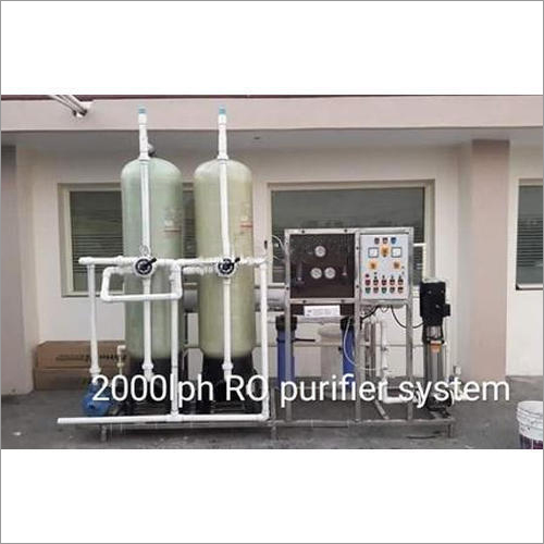 2000 Lph Ro Water Purifier System Power: 7-11 Horsepower (Hp)