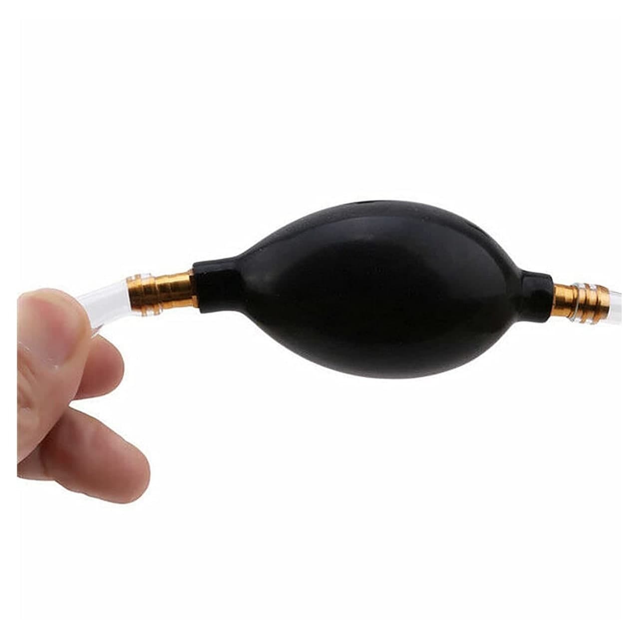 Fuel Transfer Pump - Rubber, Plastic | 1-2 Meters Hose Length, Black, Variable Flow Rate, Ideal For Easy Fuel Transfer Between Containers
