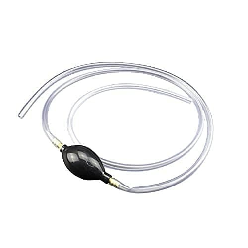 Fuel Transfer Pump - Rubber, Plastic | 1-2 Meters Hose Length, Black, Variable Flow Rate, Ideal For Easy Fuel Transfer Between Containers