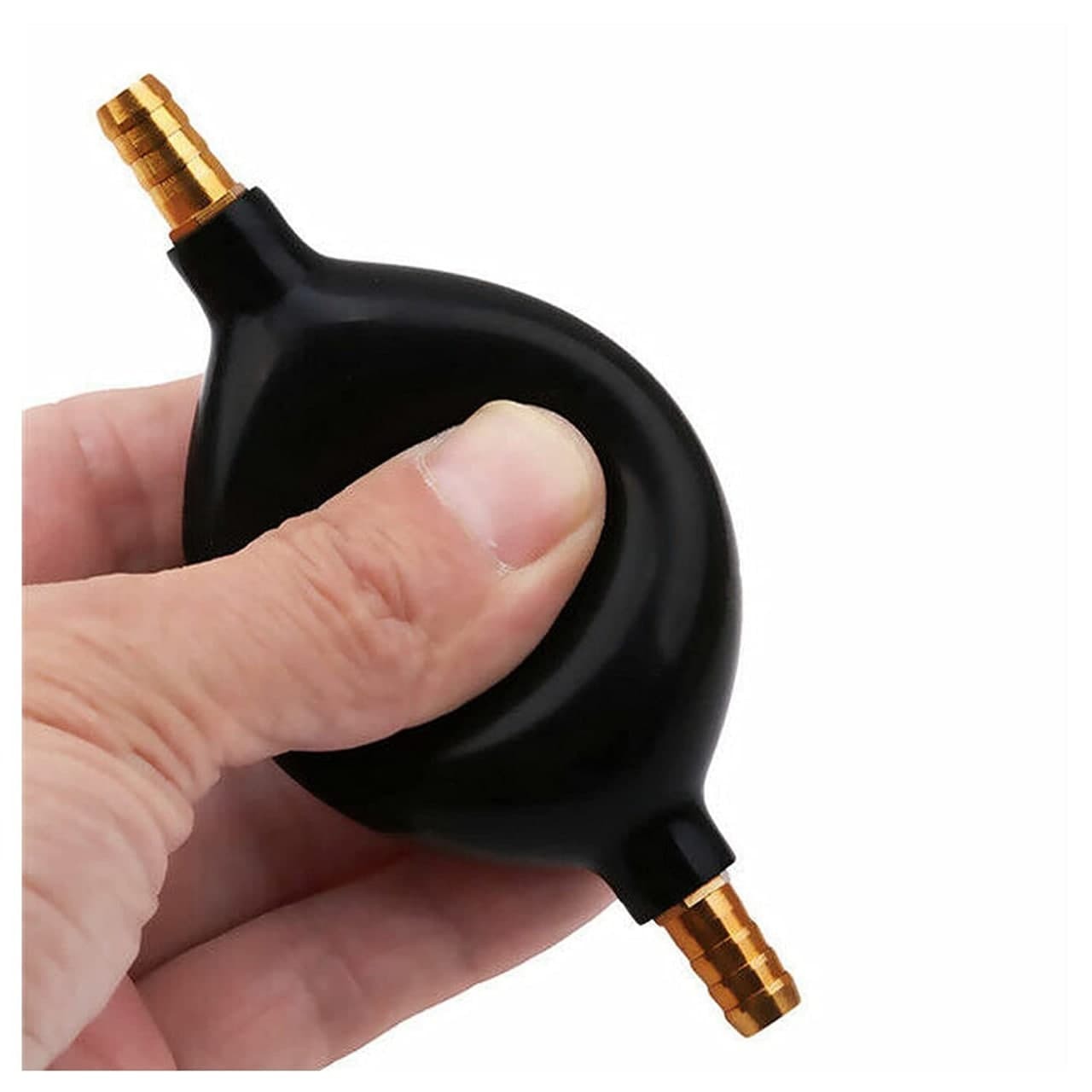 Fuel Transfer Pump - Rubber, Plastic | 1-2 Meters Hose Length, Black, Variable Flow Rate, Ideal For Easy Fuel Transfer Between Containers