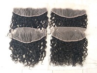 Curly Lace Frontal - 100% Remy Indian Human Hair, 10-28 Inch | No Shedding, Tangle-free, Silky Smooth Texture, Nits Lice Free