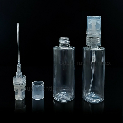 ट्रांसपेरेंट 30 ml प्लास्टिक स्प्रे बोतल