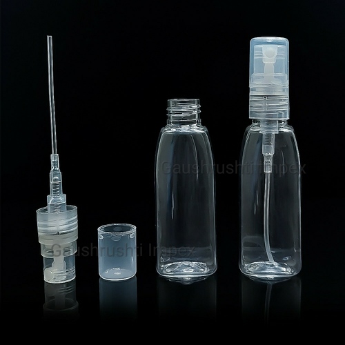 ट्रांसपेरेंट 15 Ml प्लास्टिक स्प्रे बोतल