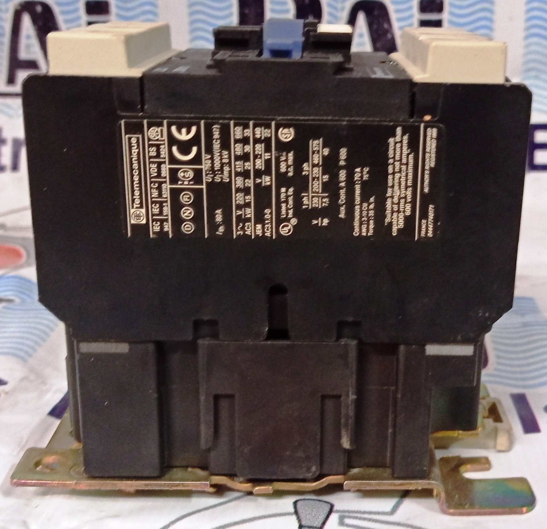 Telemecanique Lc1d5011 Contactor