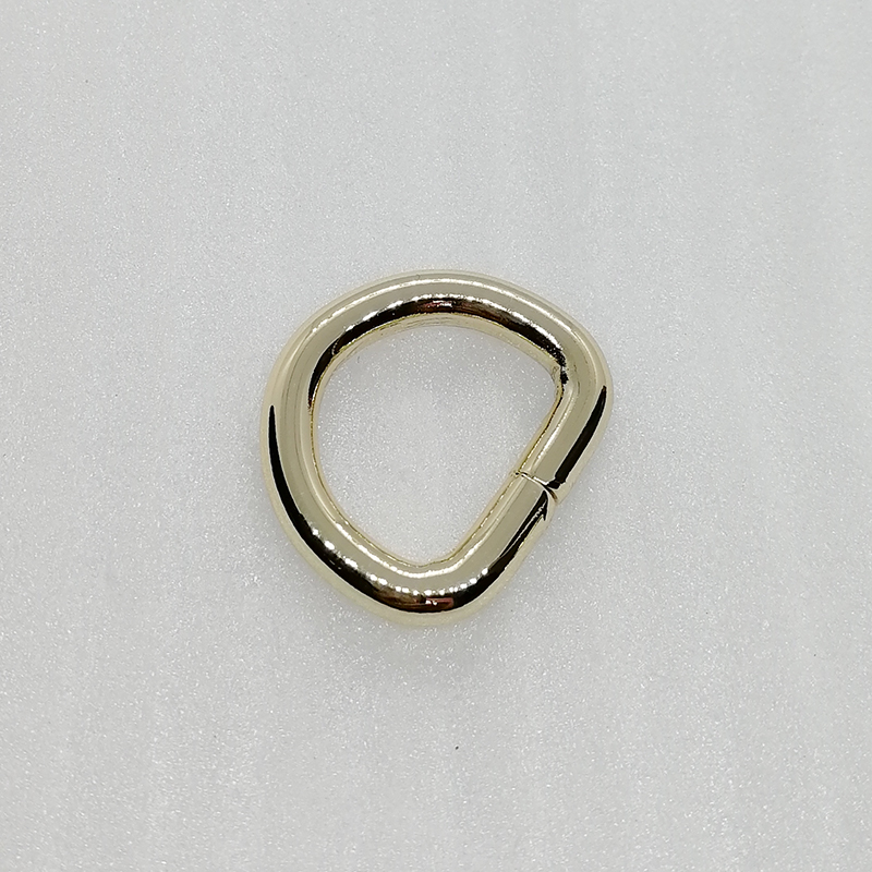 16mm High Quality Metal Casting D Ring For Bag Accessories Size: 16*13mm