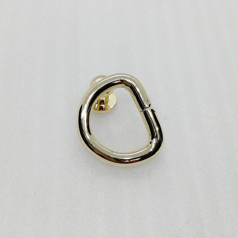 16mm High Quality Metal Casting D Ring For Bag Accessories Size: 16*13mm