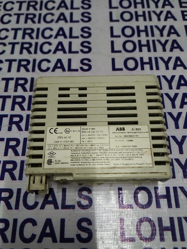 Abb 3bsc690071r1 Ai 890 Analog Input I/o Module