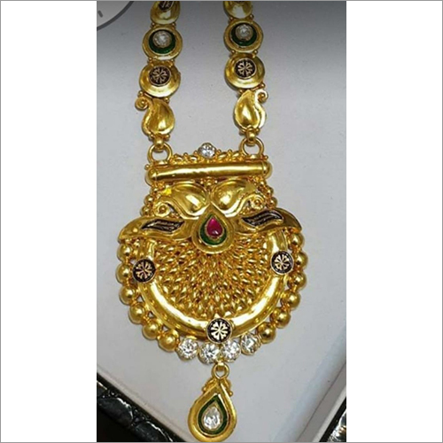 Ladies Stone Studded Necklace