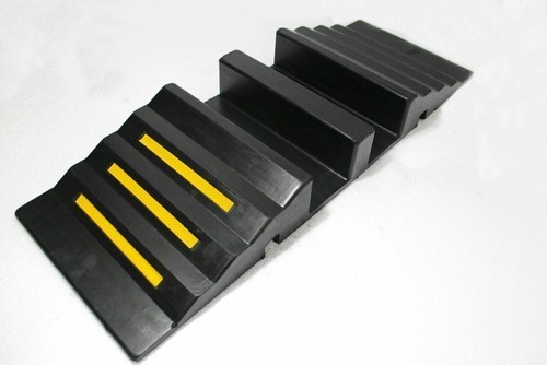 Rubber Hose Ramp - Natural Rubber Compound, Durable and Flexible Design for Safe Vehicle Access