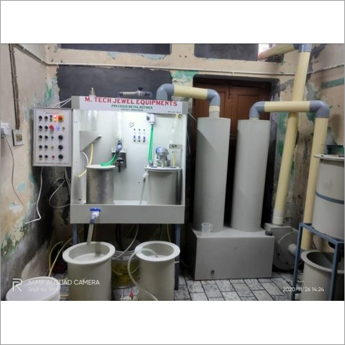 हाई एफिशिएंसी पोलिश बफ एंड डस्ट सिल्वर रिफाइनिंग मशीन