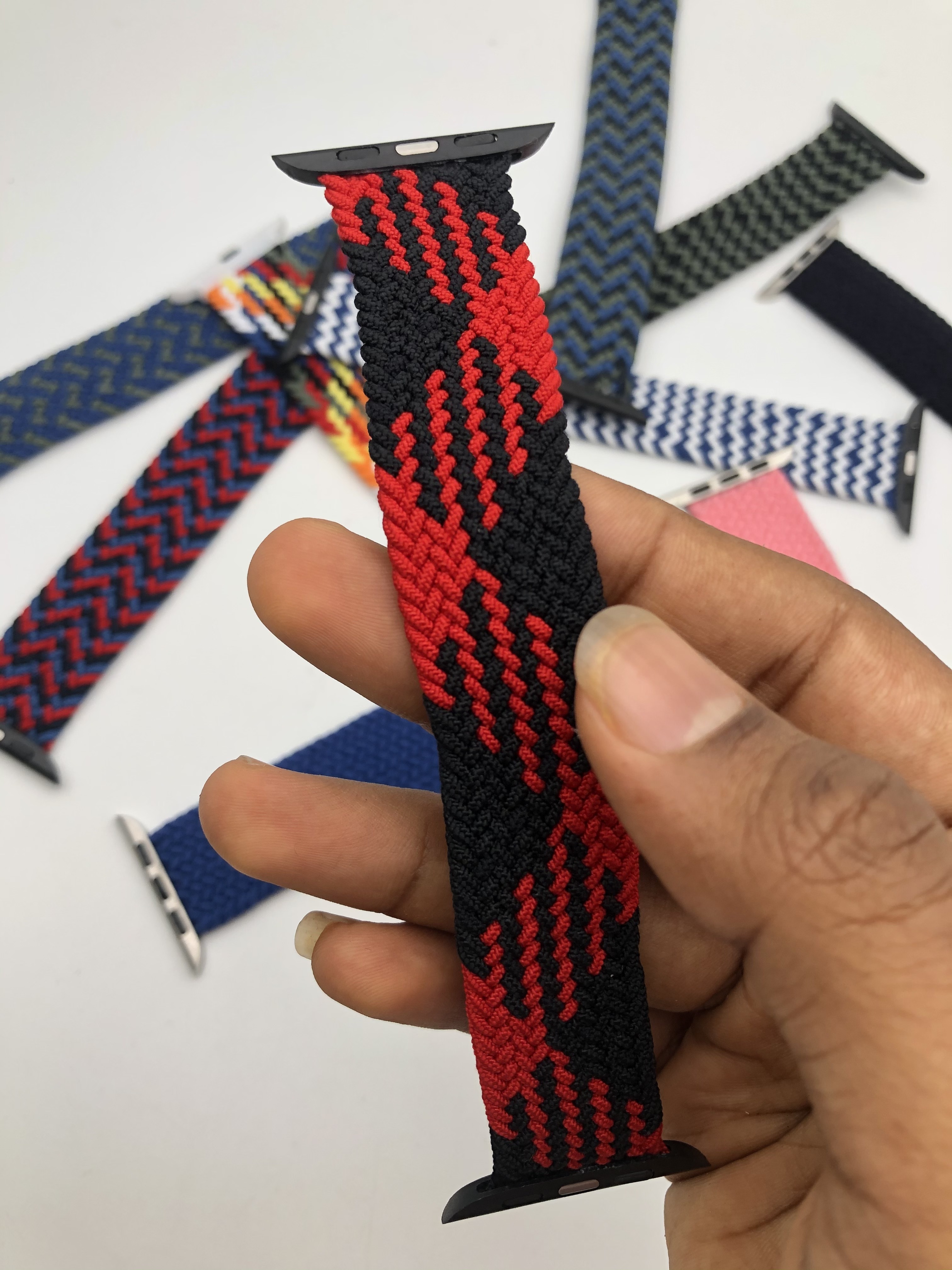 Braided Watch Strap Color Of Band: Mix