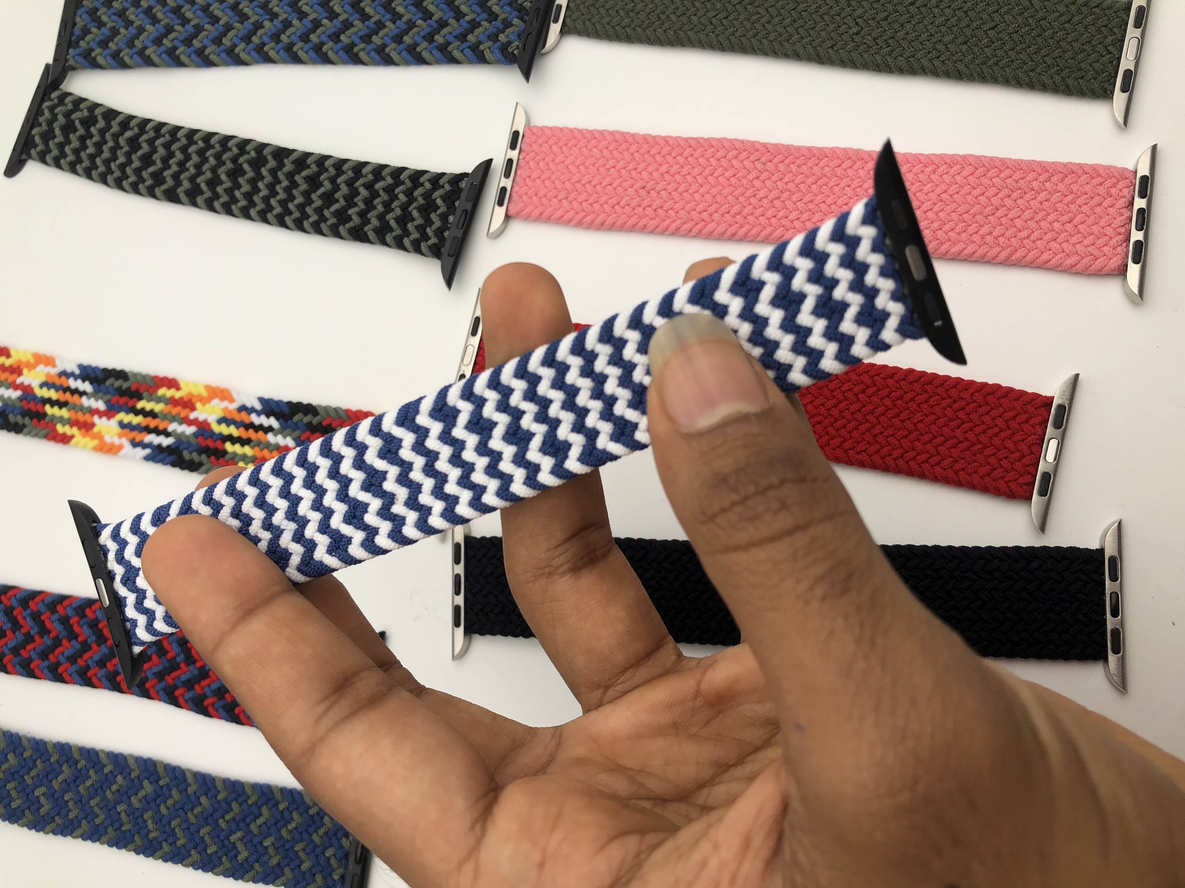 Braided Watch Strap Color Of Band: Mix