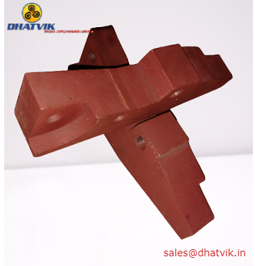 Red Wire Guide Nose Assembly For Tmt Bundling Machine