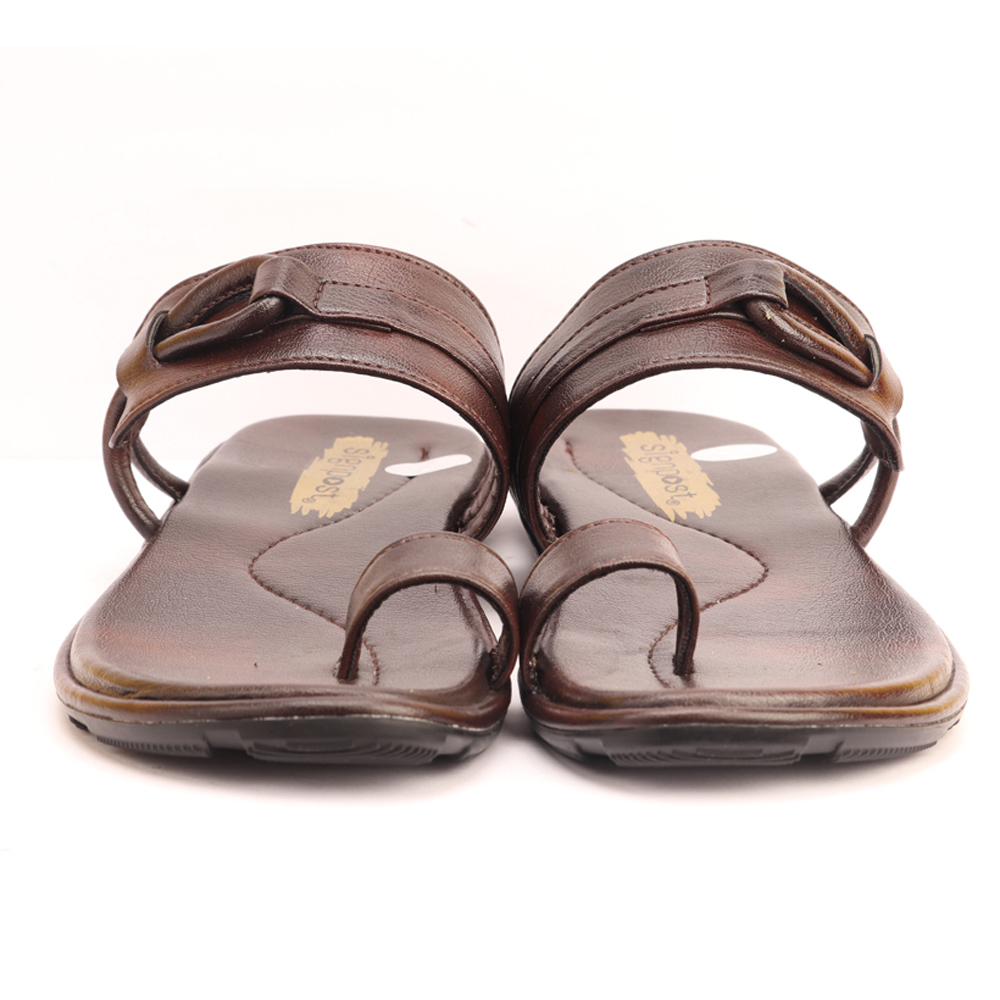 Brown Men's New Stylish Kolhapuri Slippers