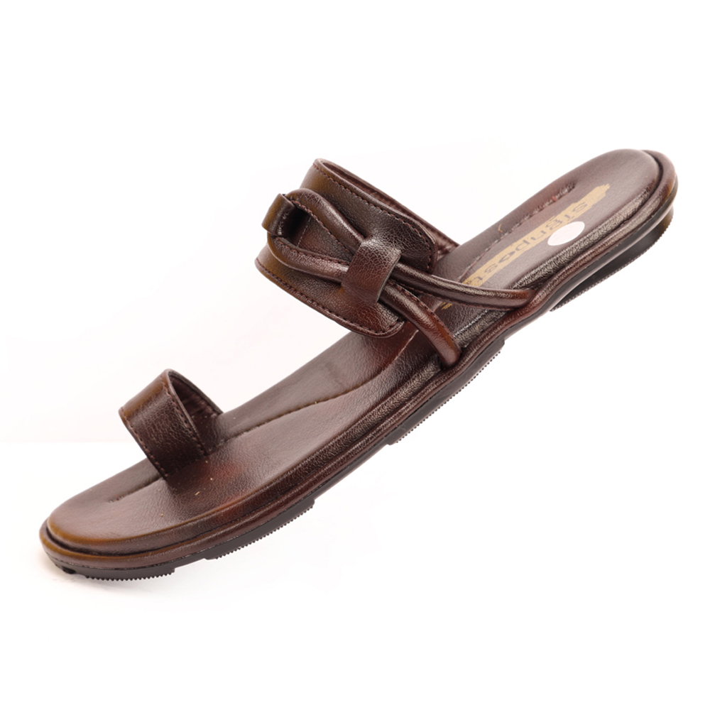 Brown Men's New Stylish Kolhapuri Slippers