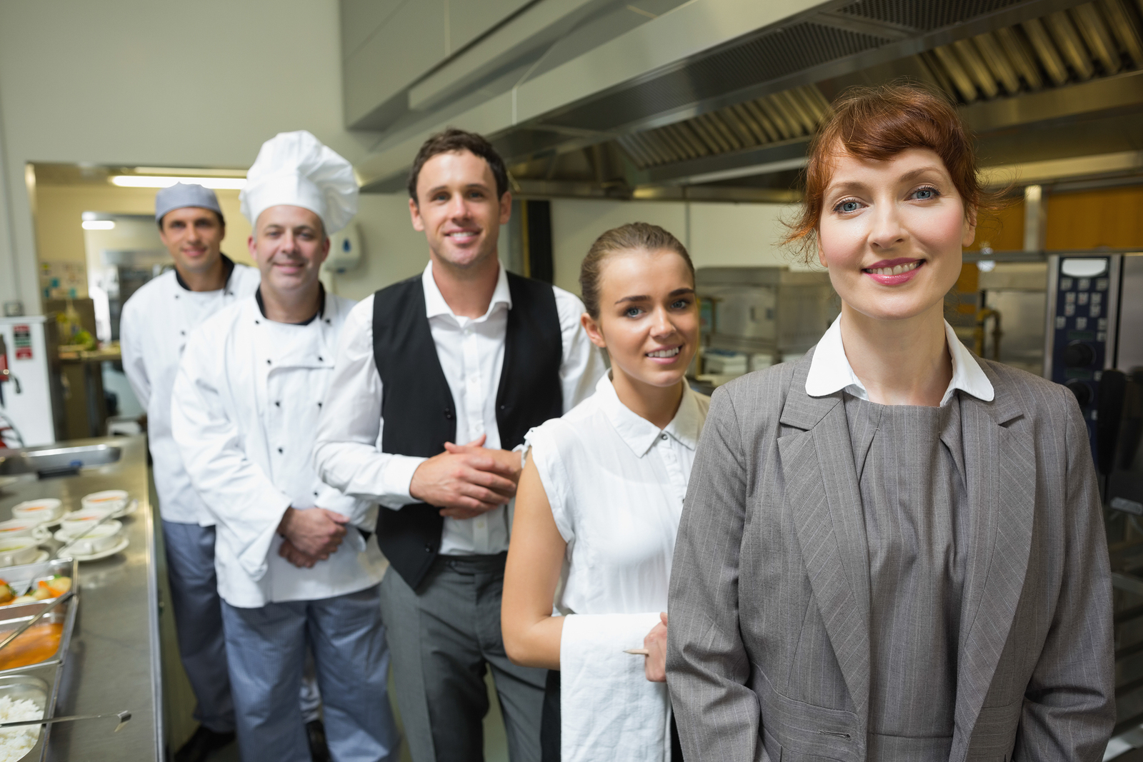 Assorted Restaurant Polyester Uniform Fabric