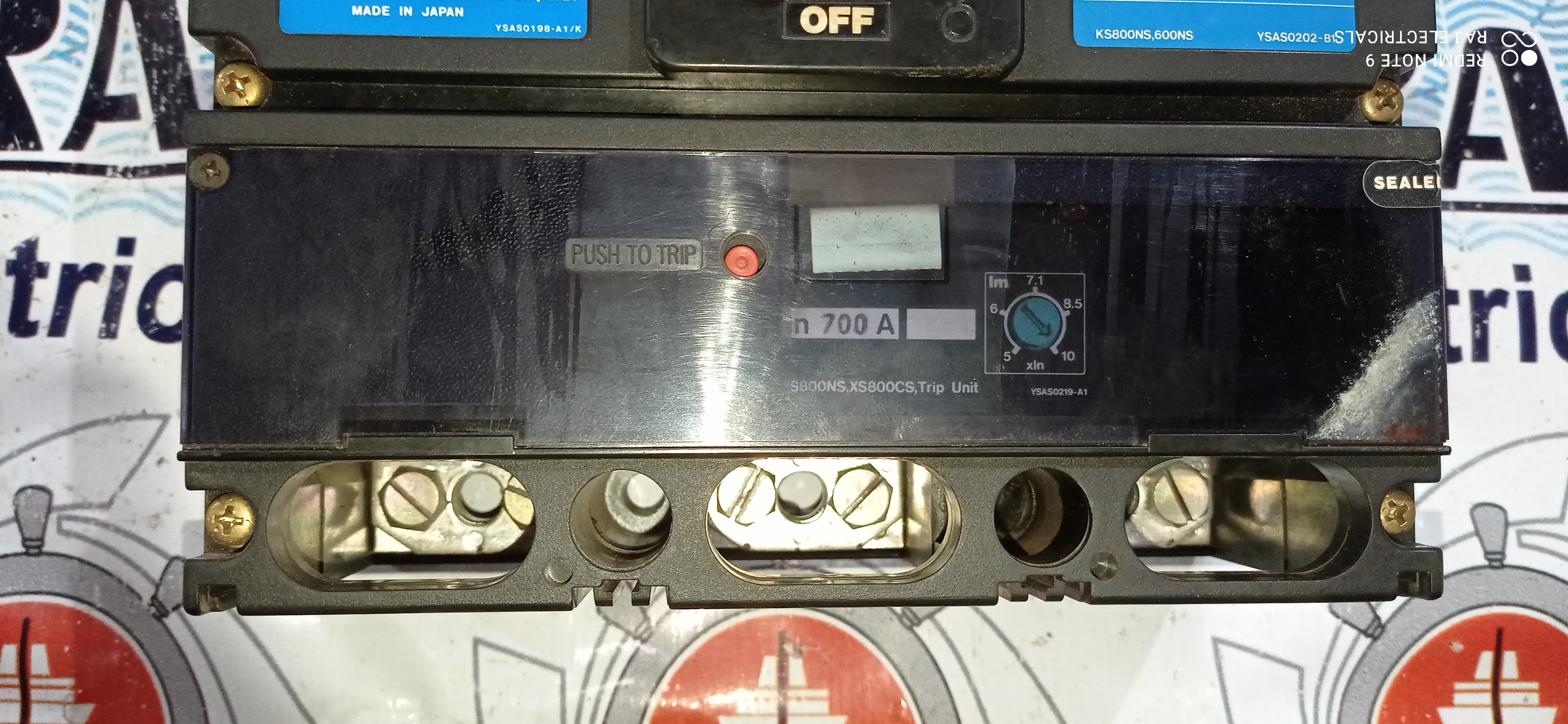 Terasaki (Xs800ns) 700amp Mccb