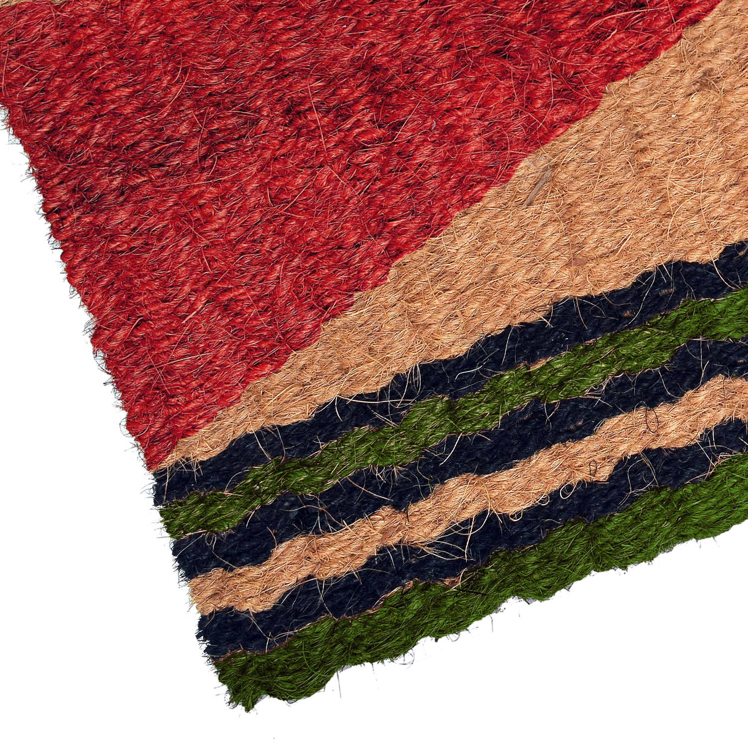 Multicolor Coir Mats Back Material: Woven Back