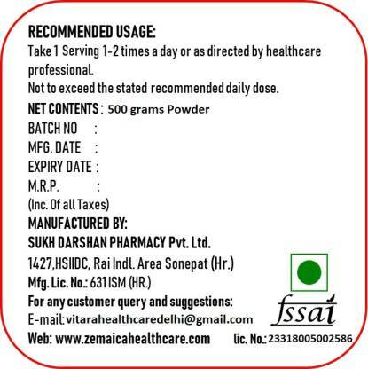 Muscle Fitfast - Herbal Powder Supplement, Suitable For All Ages, Improves Bone Density And Provides Energy